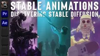 How To Make Animations Using Stable Diffusion and After Effects | AI Art To Animation