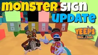 Monster Sign Improved (Yeeps: Hide & Seek) More Outputs for Triggers