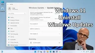How to Uninstall Windows Updates in Windows 11 [Tutorial]