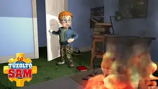 Rosszul sikerült iskolai projekt! | Tűzoltó Sam ⭐️ Tűzoltó videók | Rajzfilmek gyerekeknek