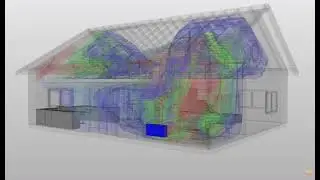 Ventilation within a small cottage with a mansard