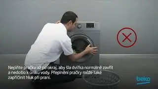 Jak správně naplnit pračku Beko prádlem?🤔