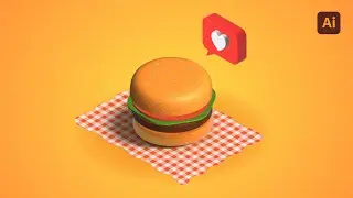 Cómo hacer un Object 3D effect - Adobe illustrator - Tutorial