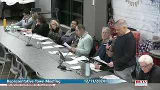 Representative Town Meeting - 12/11/2024