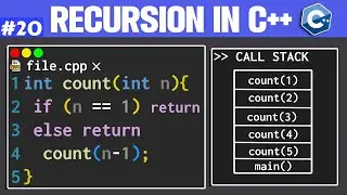 Create Recursive Functions in C++