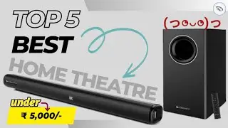 Top 5 Best Home Theatre Under 5000 In 2024⚡🤑 ||best home theater under 5000 || @rkunboxing9719 ||