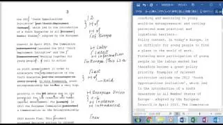 Intersteno TC training (99 corrections)