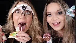 Sister Tries ASMR (most popular triggers)