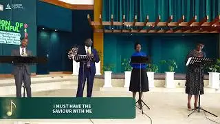 I must have the savior with me