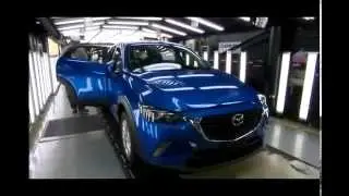 #3 2016 Mazda CX 3 Production Производство Мазды CX3 2016