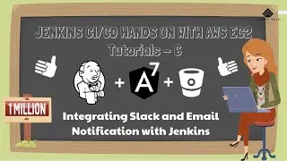 Jenkins For Beginners Tutorial - 6 | JENKINS CI/CD HANDS-ON WITH AWS EC2 | Jenkins Slack Integration