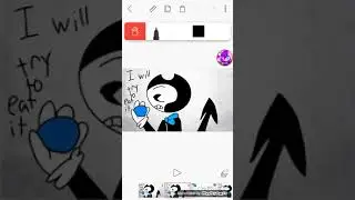 Bendy eats the fizz berries