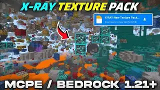 X-RAY Texture Pack For MCPE/Bedrock 1.21 👁️| X-Ray Mod For Minecraft Pe 1.21