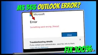 How to fix Microsoft 365 Outlook Error 4usqa?