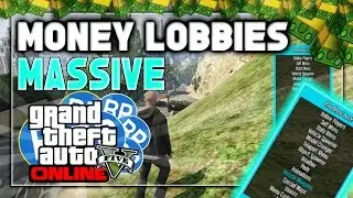 GTA 5: MONEY LOBBY GLITCH 1.34/1.28: ''MODDED MONEY CASH LOBBY!'' 1.34 (GTA 5 MONEY GLITCH 1.34)