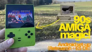 🖥️ Commodore Amiga 500 on Android — RetroArch + ES-DE Setup Guide