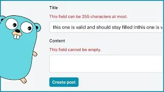 Golang Reusable Form Validation