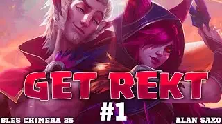 XAYAH & RAKAN COMBO LOL | GET REKT 1 | AlanSaxo