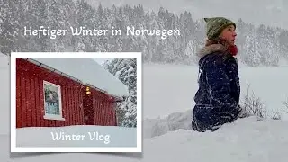 Extreme Schneemengen ❄️ Heftiger Winter ❄️ Leben in Norwegen