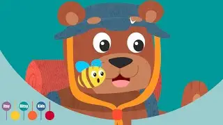 The Bear Went Over the Mountain Song | ItsyBitsyKids