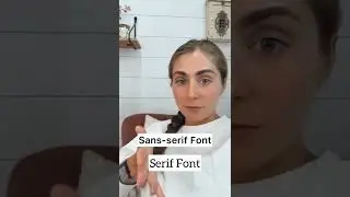 Font pairings explained part one! #shorts #fonts #font #canvatutorial #canvaforbeginners #canva
