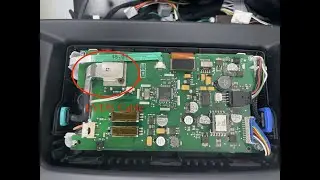 BMW 1er E81 E82 E87 E88 CCC car original display LVDS disassembly tutorial video