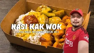 Tapau Nasi Kak Wok Paling Laris dari Warung Wok KL City Centre #11
