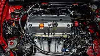 DTR K24 Race Header Installed In K24 Swapped RSX Type S!