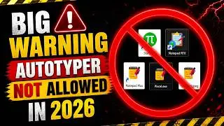 Don't use  Autotyper on Notepad Plus, Pixcel Notepad or Rtx Notepad. It is banned and restricted