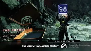 The Quarry Master Lost Sector - Flawless