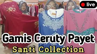 Gamis Ceruty Payet Bordir • model busana muslim terbaru 2023 #gamissyari #busanamuslimah