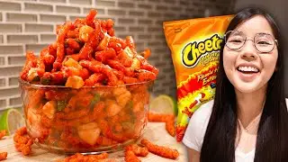 5-Ingredient HOT CHEETO Salad 🔥 (TikTok's Viral SPICY Hack)