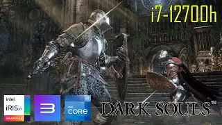 i7-12700h & iRIS Xe RPCS3 PS3 Dark Souls game test