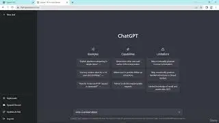 4 Tour ChatGPT Interface