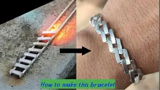 How to make silver bracelet / Silver bracelet making