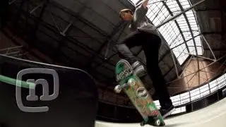 Oscar Meza Shows How To Barge Nike SB's Private Skatepark