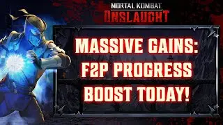 Massive Gains: F2P Progress Boost Today! - Livestream! - Mortal Kombat: Onslaught