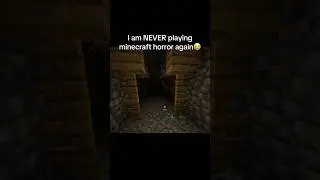 do NOT play this minecraft horror mod #shorts #scary #horror #jumpscare #3am #minecraft