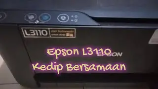 Epson L3110 Kedip Blink Bersamaan