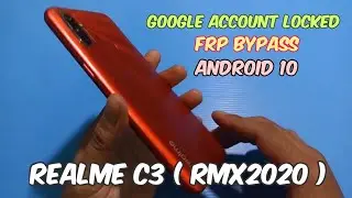 REALME C3 FRP BYPASS | RMX2020 UNLOCK GOOGLE ACCOUNT | FRP LOCK GMAIL ANDROID 10 ICCA CELLULAR