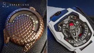 Exploring the NEW URWERK UR-101 T-Rex & UR-230 Polaris With Martin Frei & Felix Baumgarter