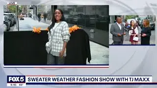 FOX 5 Good Day New York Live | Sweater Weather Fashion Show With TJ Maxx