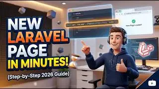 Laravel Tutorial: How to Add a New Page & URL in Minutes! (Step-by-Step Guide)