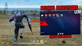 DESCOBRI O MELHOR EMULADOR BLUESTACKS LEVE PARA QUALQUER PC FRACO MELHORES CONFIGURAÇÕES 🔥🚀 FREEFIRE