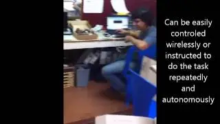 CarryBot used for a Library to carry books.