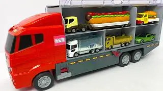 トミカ☆世界の高級な車のミニカーを開封してコンボイへ収納☆ホンダ NSX｜Tomica 