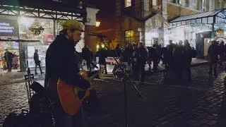 Falling Slowly (cover) - Rob Falsini busking day and night in Covent Garden