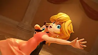 Toadstool Dance: Mario and Peach Short Animation