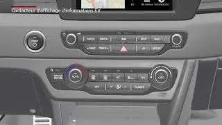 Niro ev - information display switch