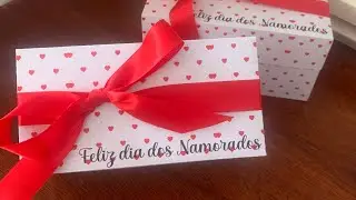 Caixa surpresa dia dos namorados